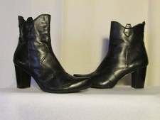 bottines "BL" cuir noir 38