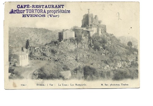Evenos tour les - evenos,