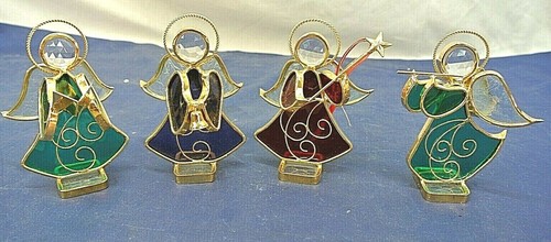 Angel figures lot - figures,, glass