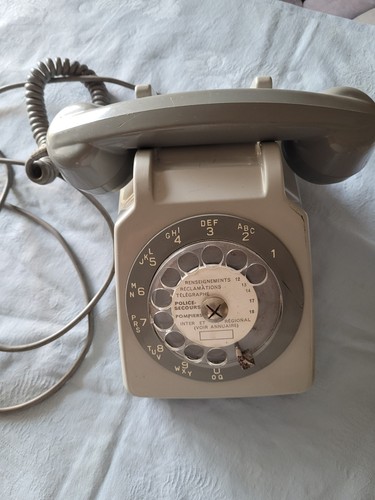 Vintage telephone cadran - vintage,