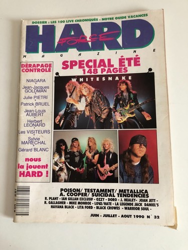 Revue vintage hard rock - revue,