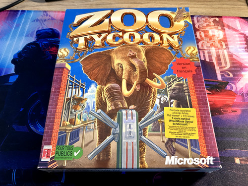 Jeu rétro zoo tycoon - rétro,