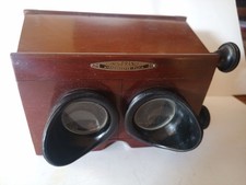 Visionneuse stéréoscopique pour plaques et vues cartons format 6x13