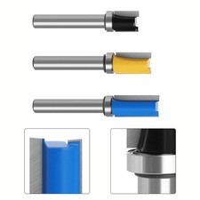 Fraise à bois fiable motif tige 8 mm pour menuiserie précise