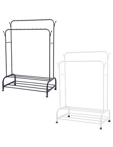 Porte manteau double - porte-manteau,