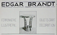 PUBLICITÉ PRESSE 1929 EDGAR