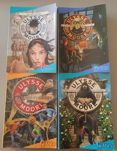 Lot livres ulysse moore - de,