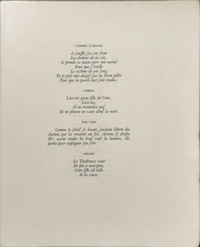 Ariane naxos numéroté - -,