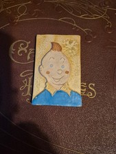 objet tintin en relief sur