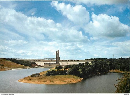 Carte postale belgique lac - postale,
