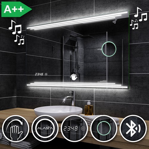 Miroir salle bain lumineux - miroir,