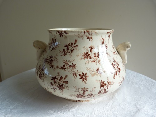 Sucrier faience sarreguemines - faience,