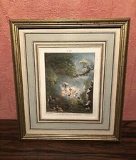 Gravure Ancienne FRAGONARD Les