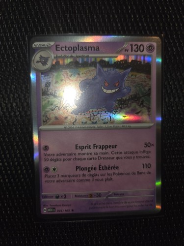 Carte pokémon holo ectoplasma - carte,