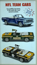 Ford Mustang NFL Team Cars (1966) : Brochure publicitaire DANBURY MINT