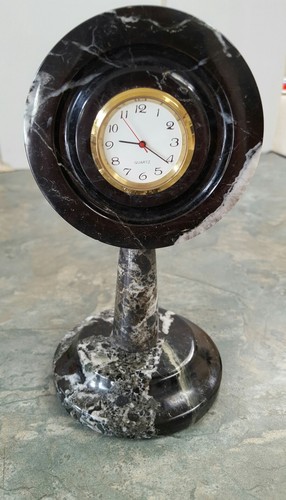 Horloge décorative marbre