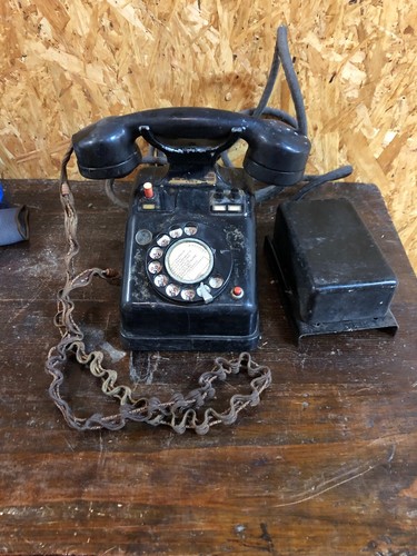 Ancien telephone noire - telephone, et-2