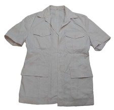 Vintage Bush Veste Homme Marine Britannique Rn Officiers Uniforme Robe Sans