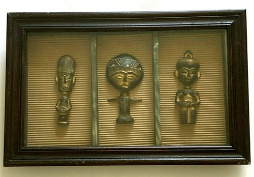 Framed african tribal art - african,
