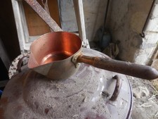 Ancienne casserole en cuivre