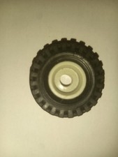 Playmobil piece détachée jeep 3532 3437 3478 roue pneu jante véhicule