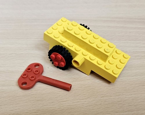 Lego bb0046 moteur jaune - bb0046,