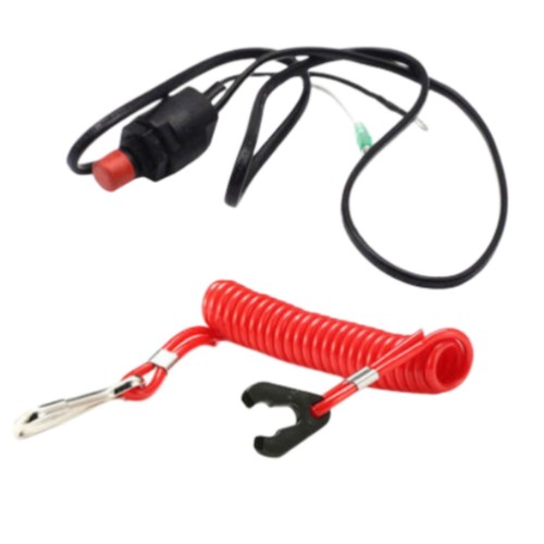 Kill stop switch safety - kill, tether