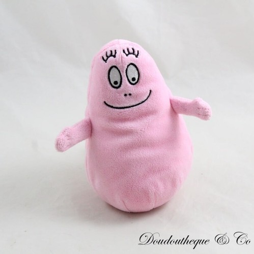 Peluche barbapapa jemini rose - barbapapa,