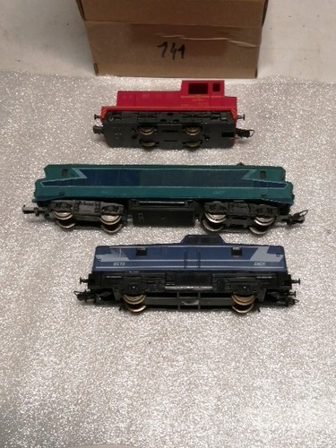 Lot locomotive lima ref - de, 3
