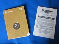 Notice papier d'origine - CROSMAN modèle 38