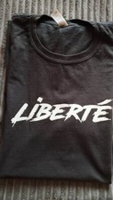 T-Shirt Homme XXL Noir Motif Liberté Gildan
