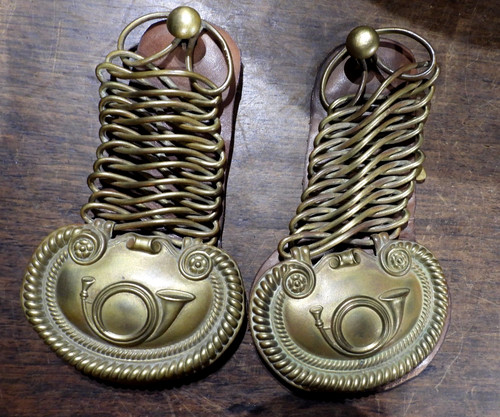 Rare paire épaulettes - , d'Épaulettes
