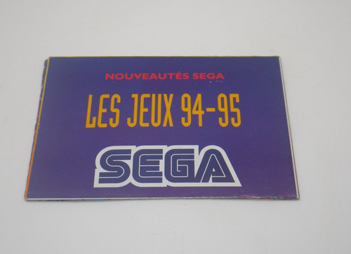 Catalogue poster sega jeux - catalogue,
