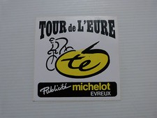 Ancien Autocollant course velo : TOUR DE L' EURE 