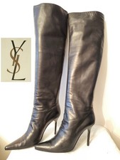 Bottes cuissardes noir - "noir",