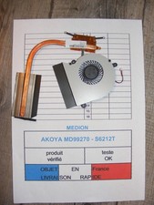 Ventilateur & dissipateur(refroidisseur) pour MEDION AKOYA MD99270 - S6212T /!
