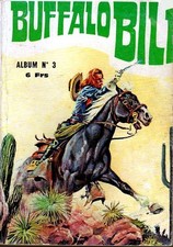 BD POCHE 63 - Buffalo Bill (Jeunesse et Vacances) Album N°3 (du n°7 au n°9) 1975