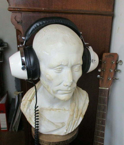 Casque audio ear blanc - audio,