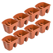 8 x jardinière 24 cm pot