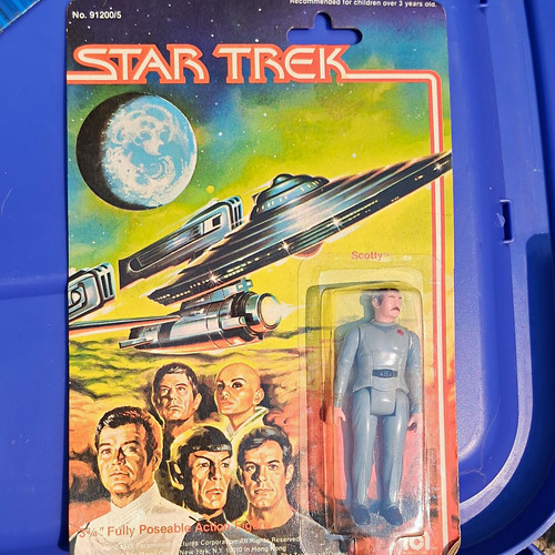 Mego star trek scotty - trek, 3
