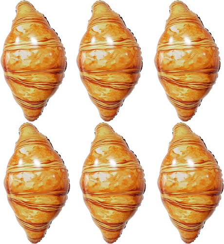 Pack croissant foil balloons - 6,