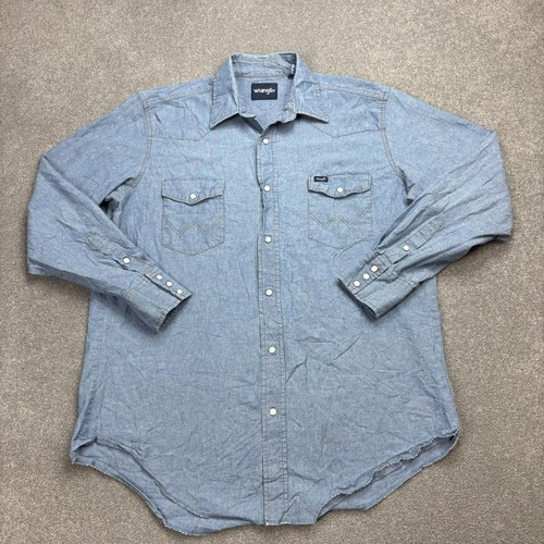 Chemise jean wrangler - chemise, en
