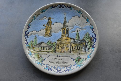Assiette longwy émaux - assiette,