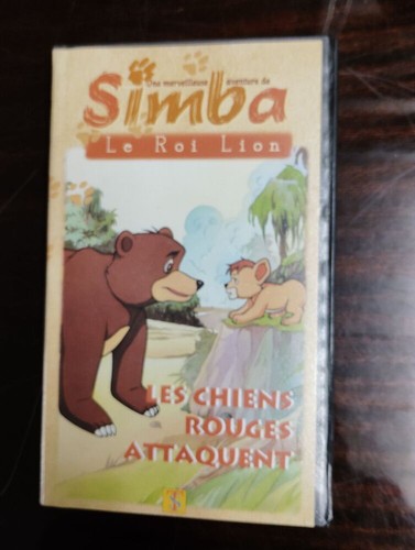 Vhs simba roi lion les - roi, lion:
