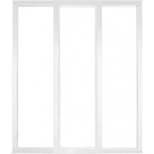 Verrière intérieure coulissante 3 carreaux 108 x 93,2 cm blanc Kit Atelier