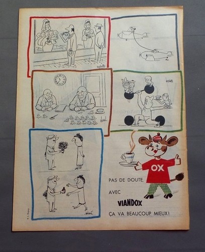 Pub publicite ancienne - ancienne, advert