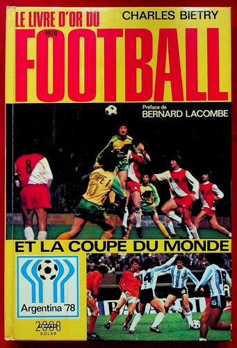 Livre football 1978 - livre,