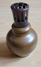 ** BELLE LAMPE BERGER ORIGINALE EN GRES MARRON