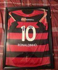 Framed Ronaldinho Flamengo