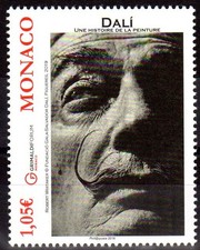 Timbre Monaco n°3206 Dali une histoire de la peinture